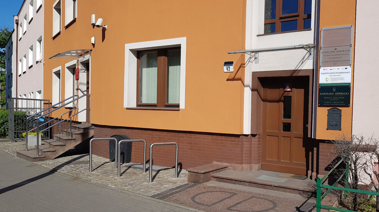 Wejście do siedziby Adwokaci Toruń